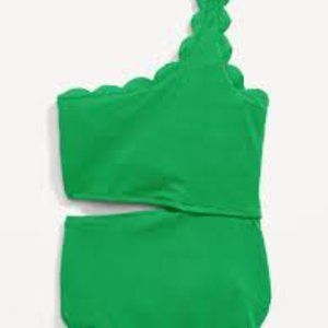 Old Navy One Shoulder Cutout Swimsuit NWOT